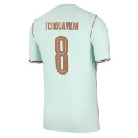 Stroje piłkarskie Francja Aurelien Tchouameni #8 Koszulka Wyjazdowej MŚ 2026 Krótki Rękaw